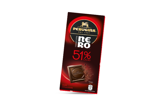 Cioccolato fondente tavoletta Perugina Nero 51