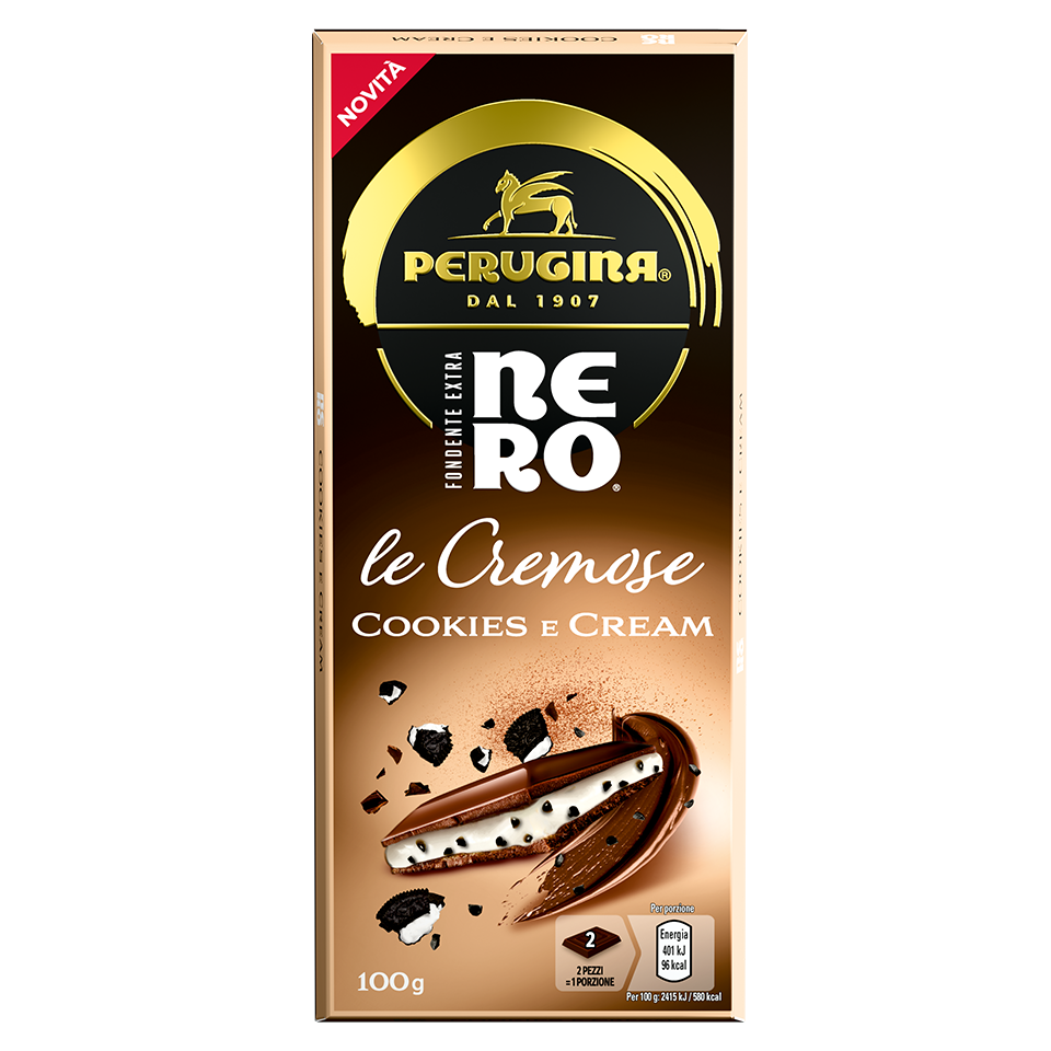 Tavoletta Perugina® Nero® Le Cremose Cookies and Cream
