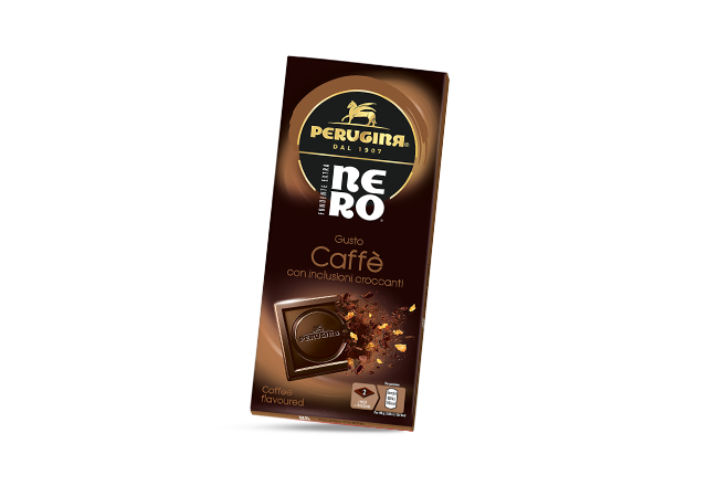 Perugina® Nero® Limited Edition al gusto intenso di caffè con inclusioni croccanti