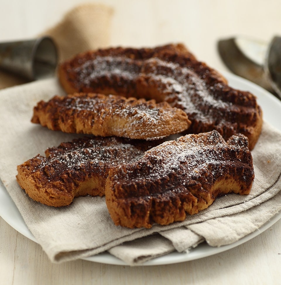 Ricetta biscotti di meliga al cacao