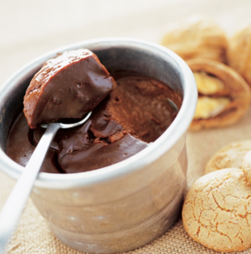 Ricetta Bonet agli amaretti con cacao amaro Perugina®, dolce al cucchiaio tipico del piemonte