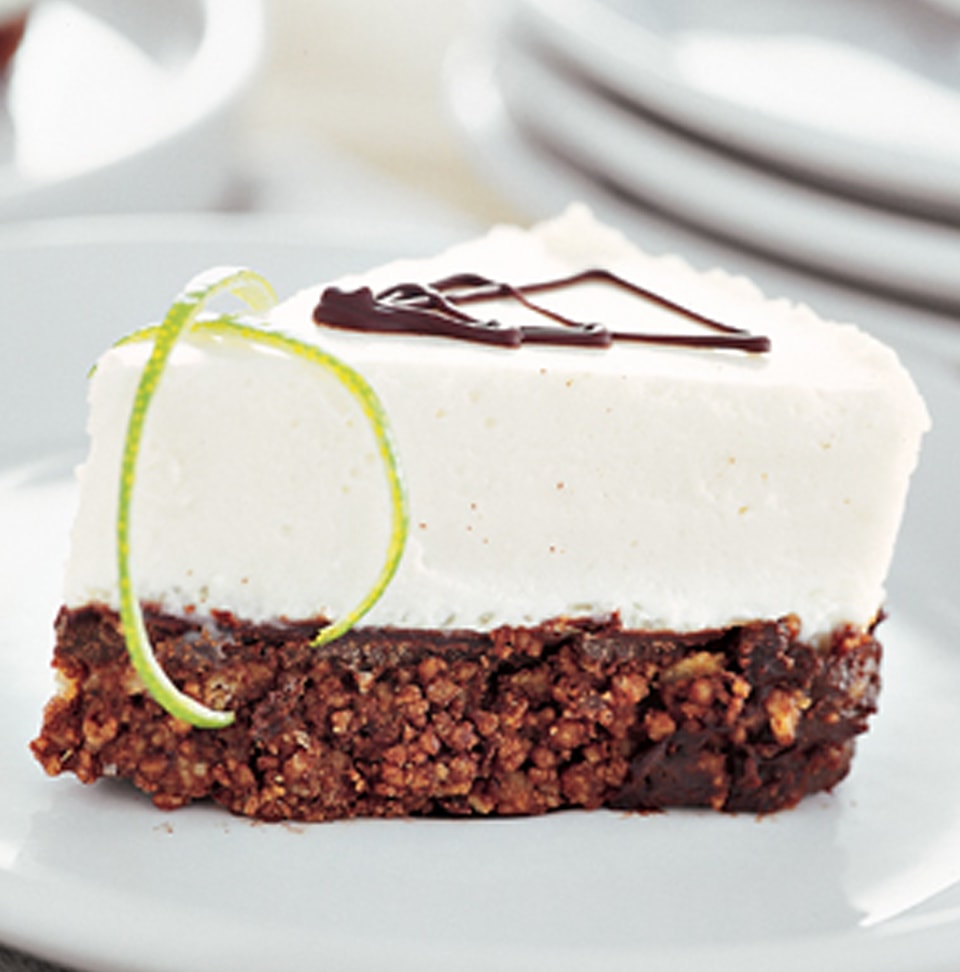 Cheesecake semifreddo al lime e cioccolato amaro Perugina®