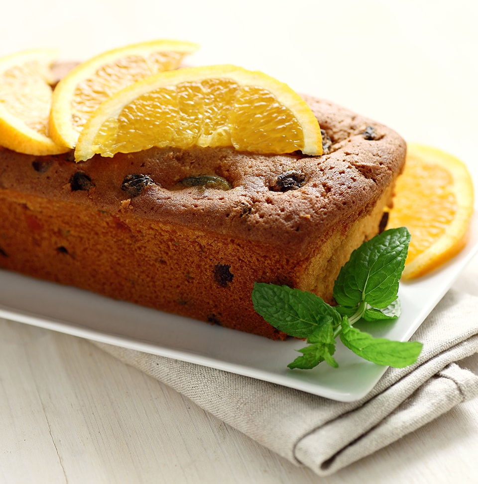 Plumcake al cacao Perugina® e Arancia