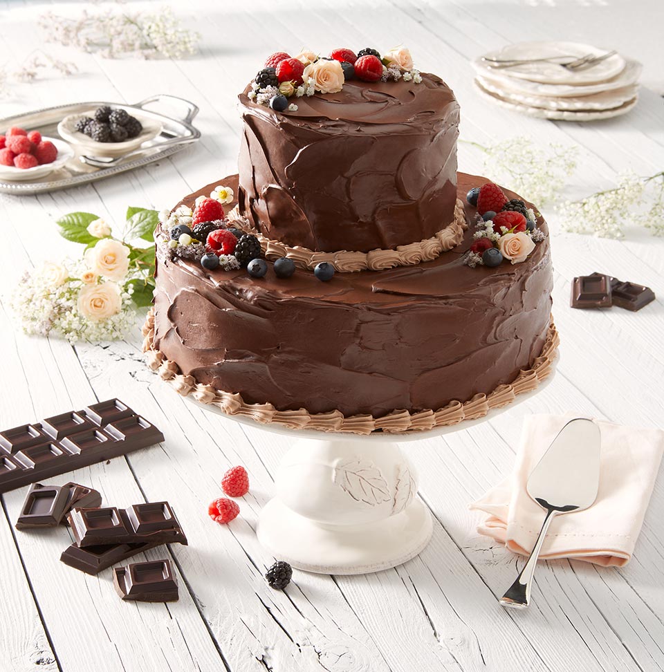 Wedding cake al cioccolato