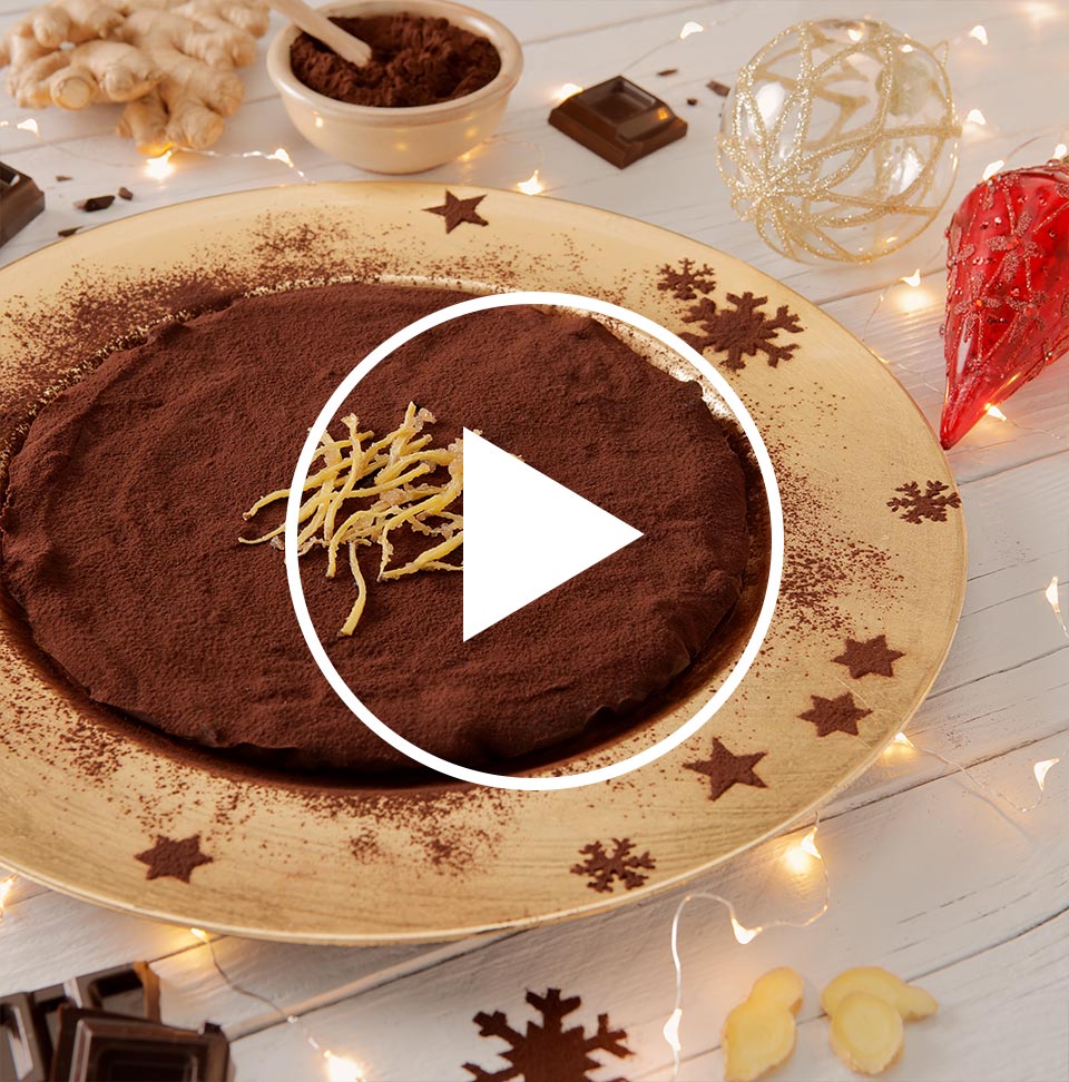 Dolci Di Natale Senza Glutine.Ricetta Torta Di Natale Al Cioccolato Senza Glutine Perugina Com