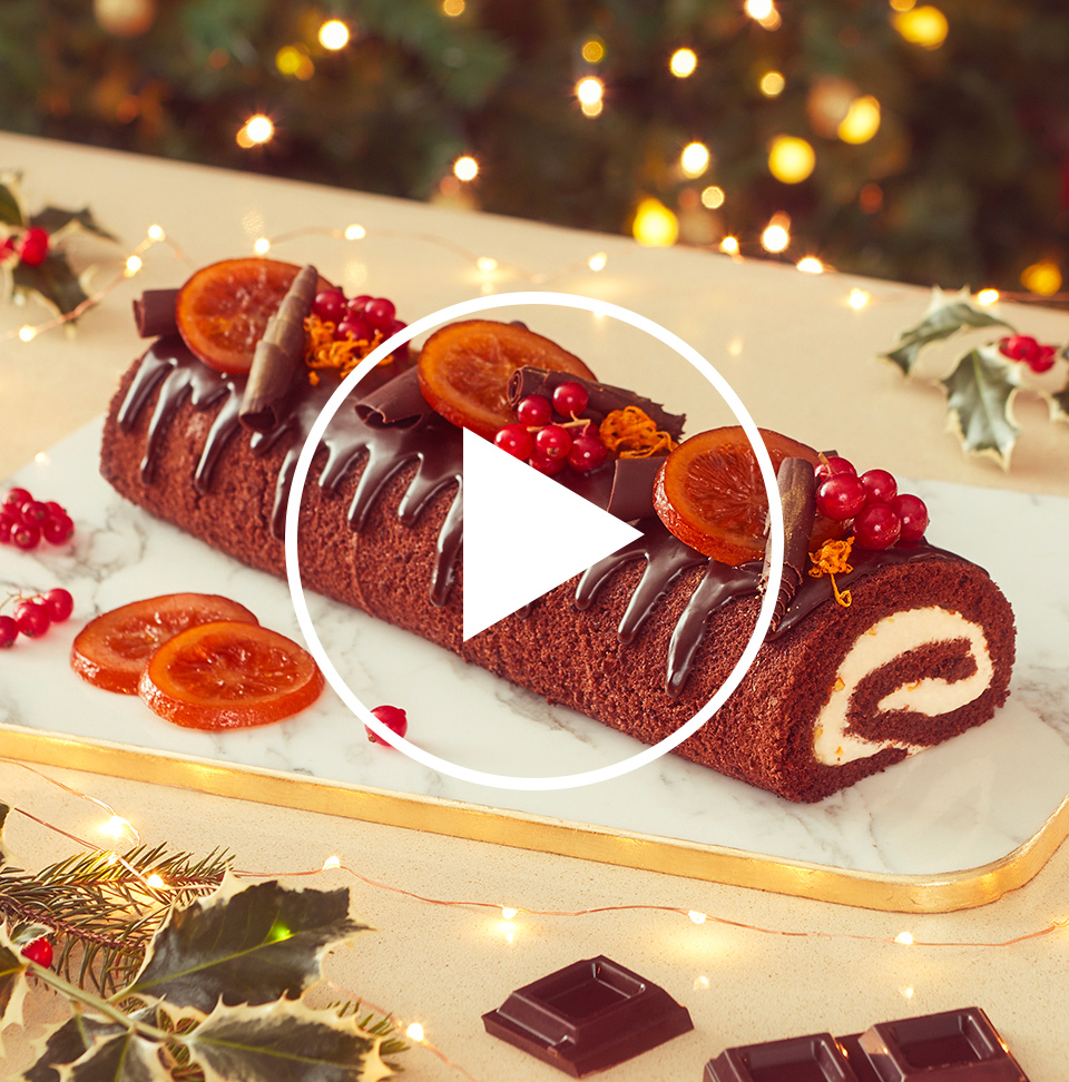 Ricetta Tronchetto Di Natale Senza Glutine.Ricetta Tronchetto Di Natale Cioccolato E Arancia Perugina Com