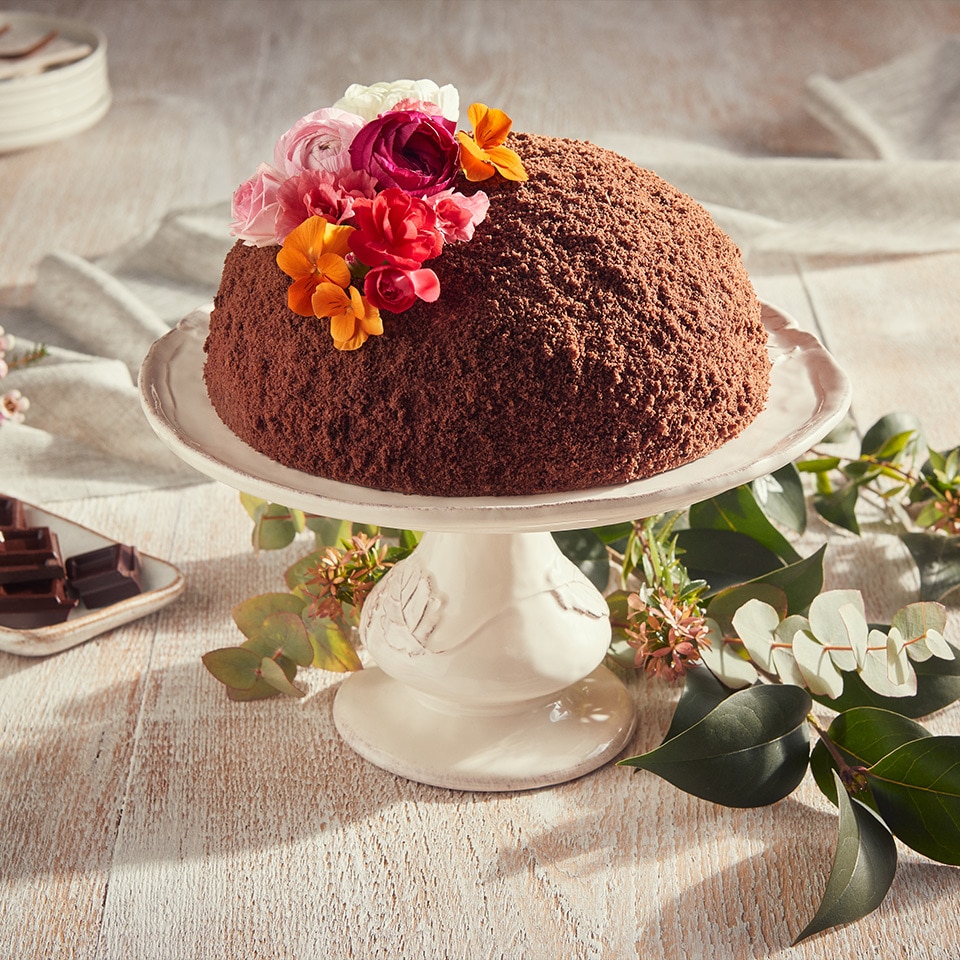 Torta mimosa con cioccolato fondente Perugina