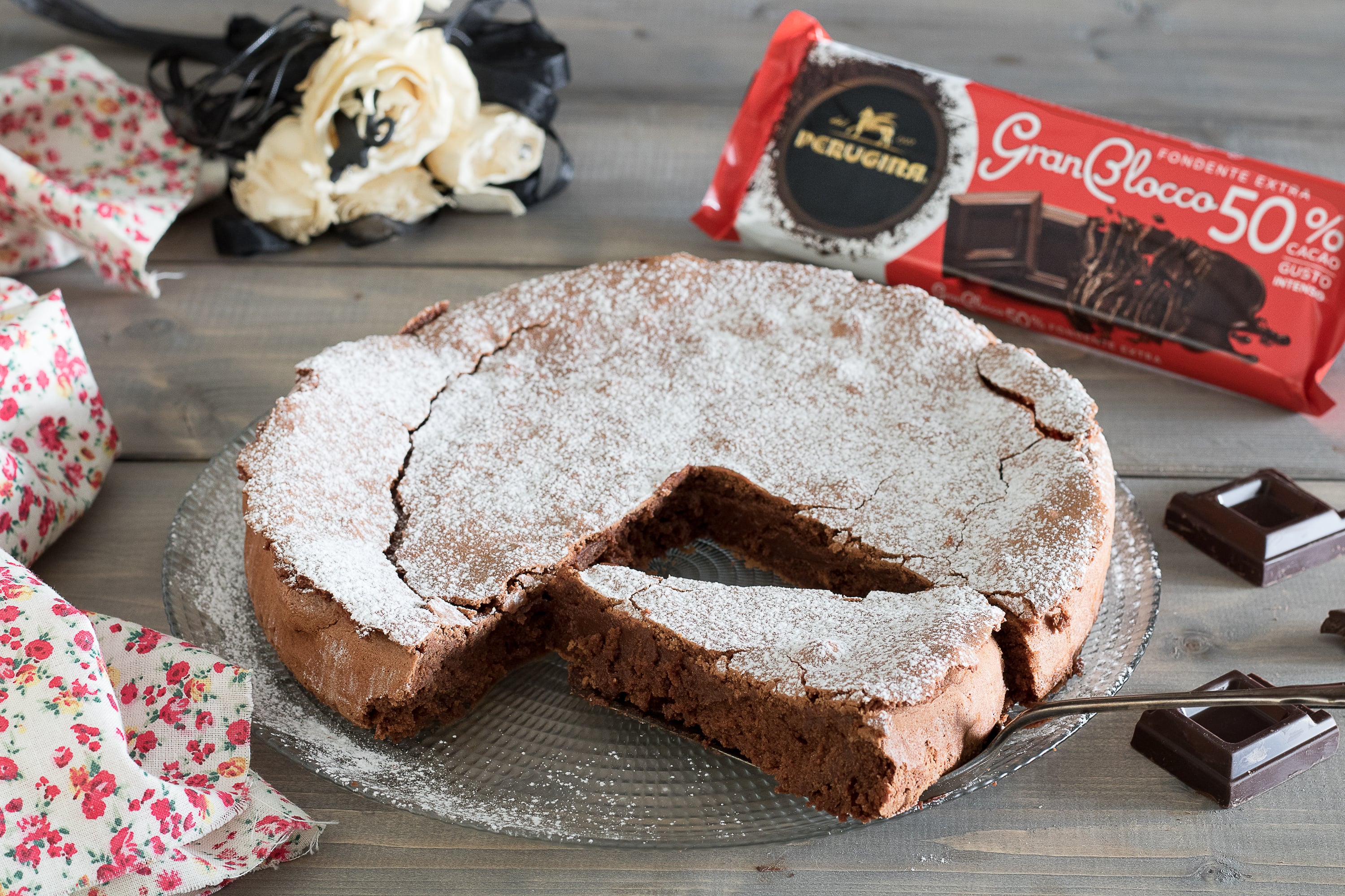 Ricetta Torta Cioccolatino con cioccolato fondente Perugina ricetta torta cioccolatino con cioccolato fondente perugina