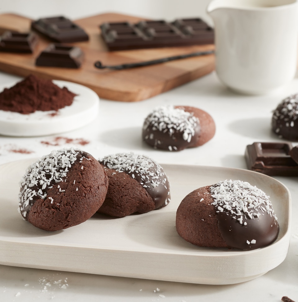 ricetta biscotti al cocco e cioccolato fondente extra granblocco perugina