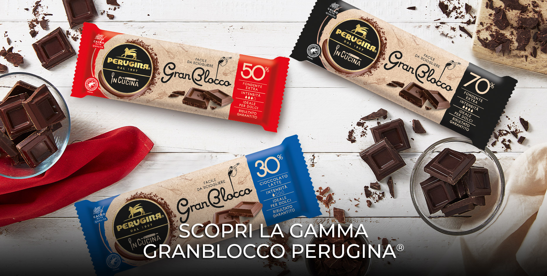 Gamma cioccolato GranBlocco Perugina