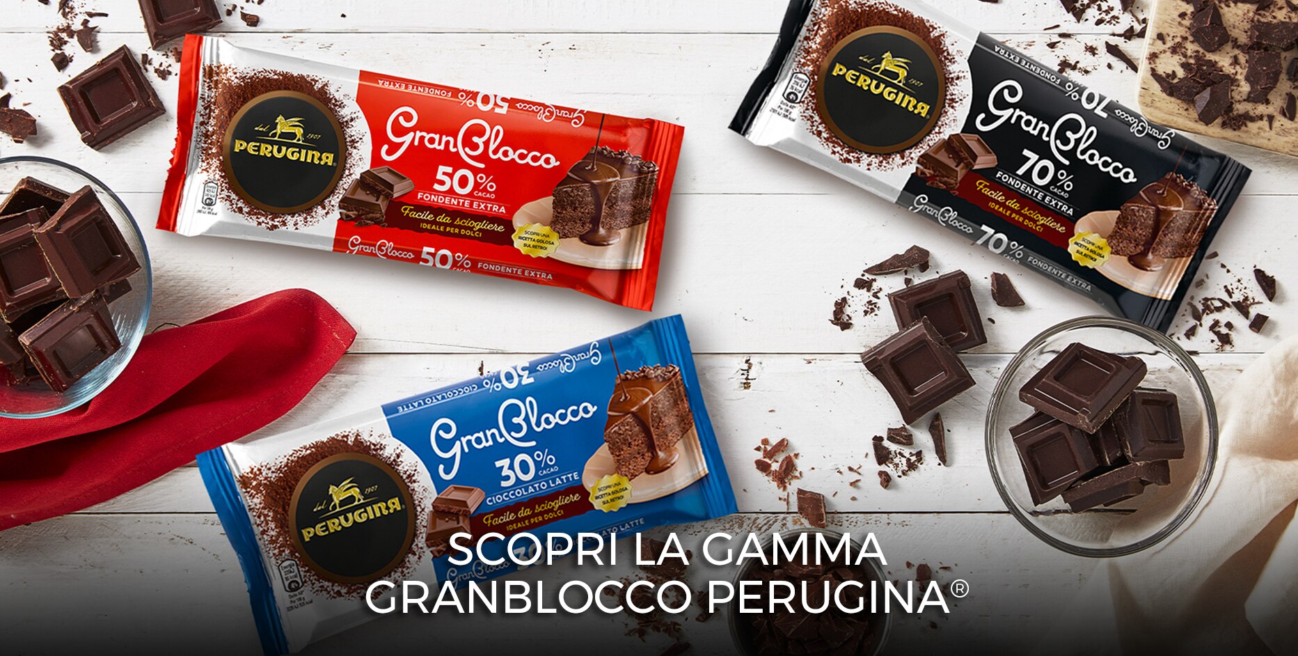 Gamma cioccolato GranBlocco Perugina