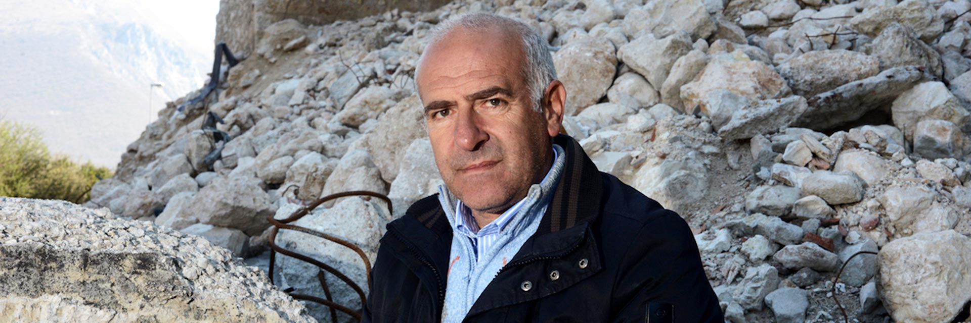 Gianni Coccia, titolare dell’azienda agraria Sapori di Norcia e socio della Cooperativa della Lenticchia di Castelluccio